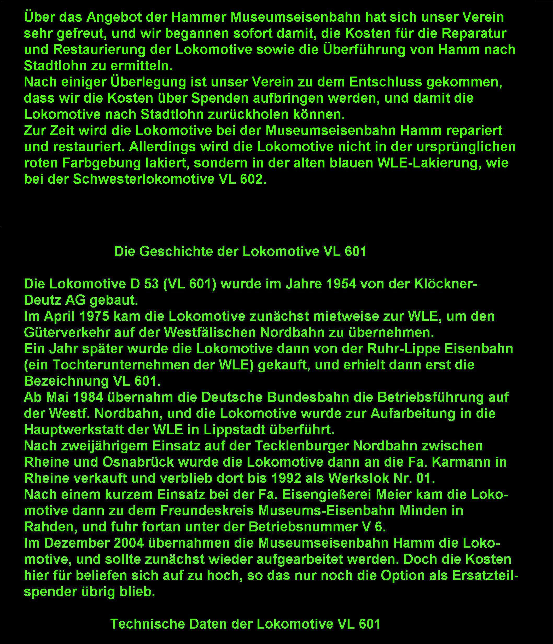 Aktuell Denkmallok VL601 2